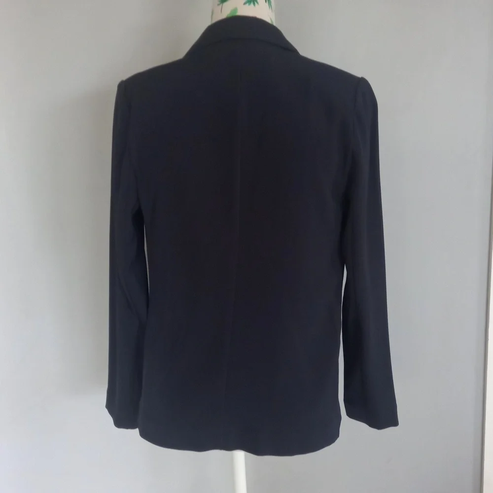 H&M navy blue lightweight blazer jacket (Size 8) - Picture 5 of 7